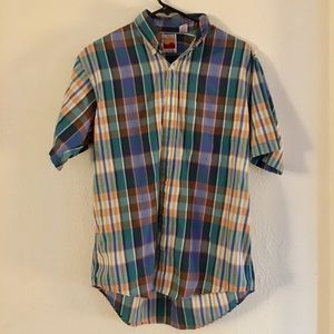 Vintage 90s plaid button down